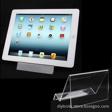 Universal Crystal Tablet Holder (Transparent)